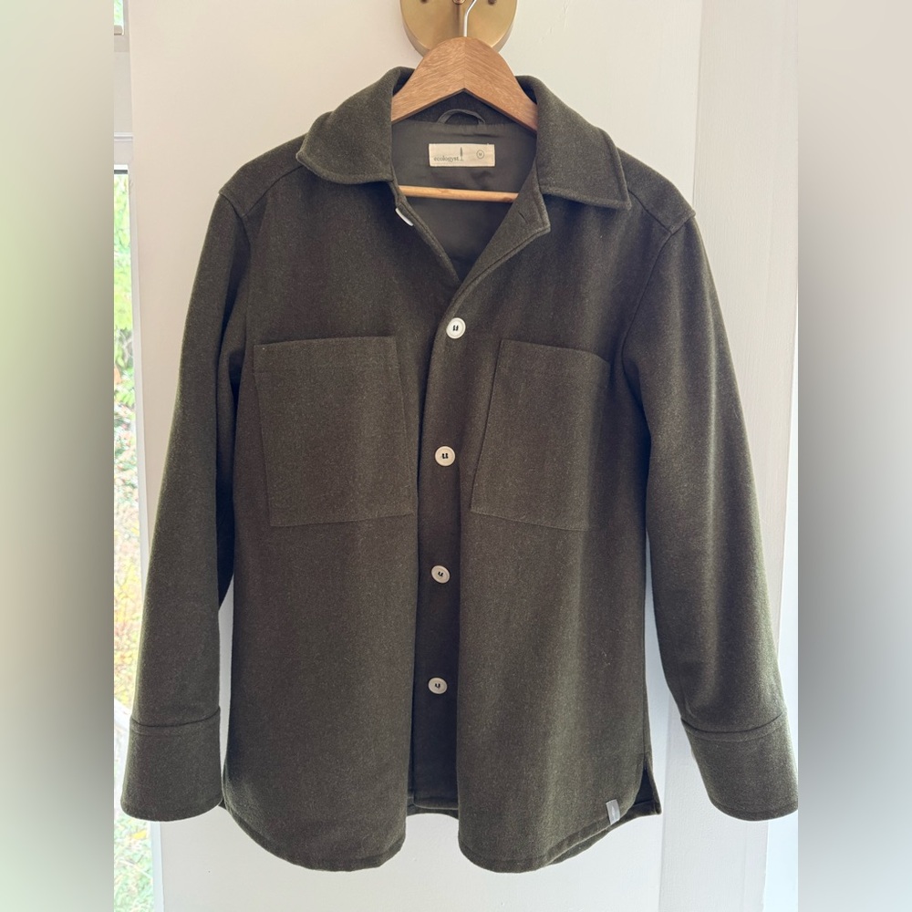 Ecologyst Women’s Wool Harbour Coat M Green